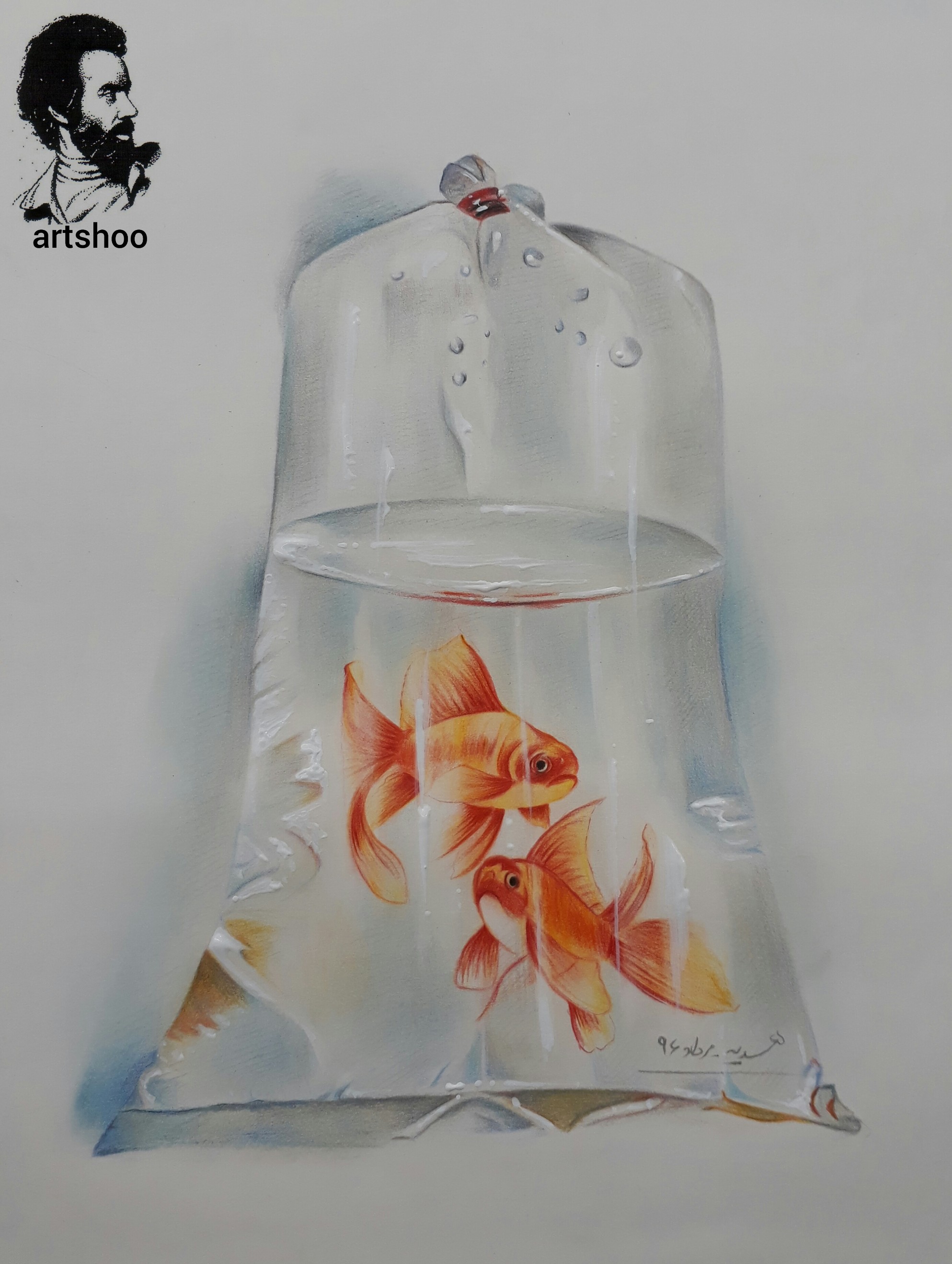 نقاشی مدادرنگی